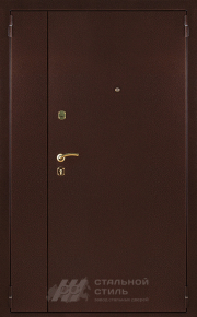 Тамбурная дверь №4 с отделкой Порошковое напыление - фото